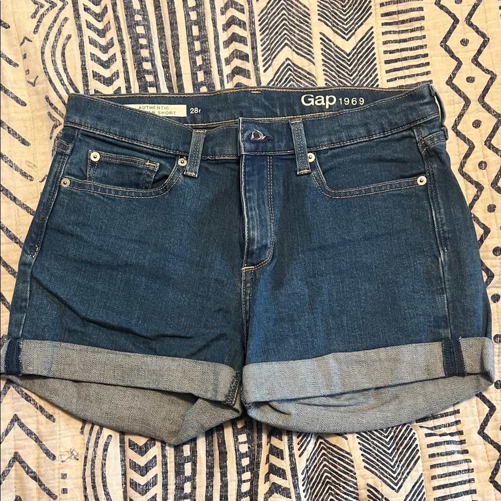 GAP 1969 Women's Dark Blue Jean Shorts